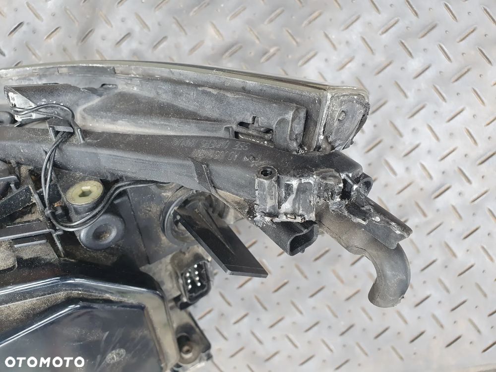 BMW 5 E60 E61 REFLEKTOR LAMPA XENON PRAWA PRZEDNIA PRAWY PRZÓD HELLA 162396 158762-00 RE 159332-00 - 5