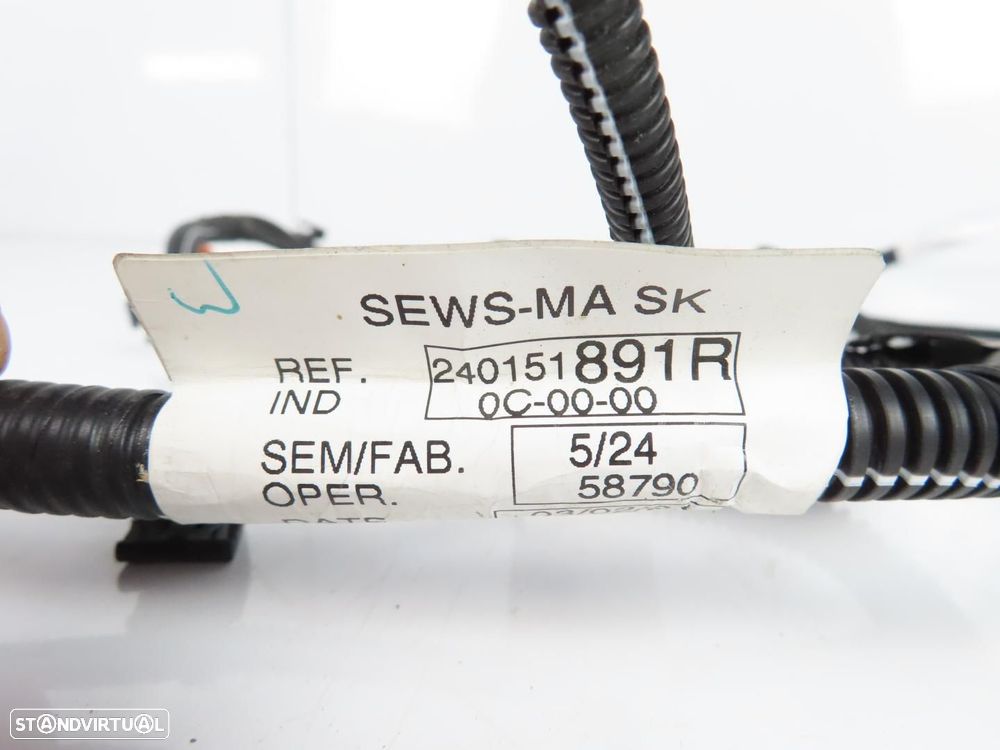 Instalação Sensores PDC Trás Usado / Original RENAULT Clio V Hatchback (B7) 2401... - 3