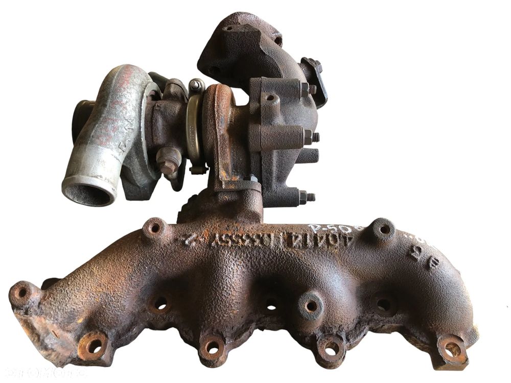 5086 Turbina Turbo Kolektor Wydechowy Opel Corsa C Astra G 1.7 CDTI 80 KM - Gwarancja Wysyłka - 1