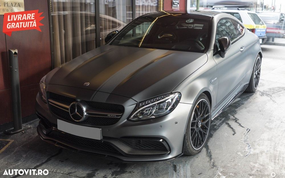 Set Stickere Capota Plafon Portbagaj si Laterale Gri Inchis Mercedes C205 Coupe A2- livrare gratuita - 11