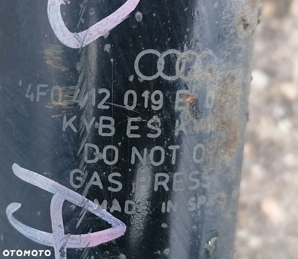 AUDI RS6 A6 C6 5.0 TFSI AMORTYZATOR LEWY PRZÓD 4F0412019B - 2