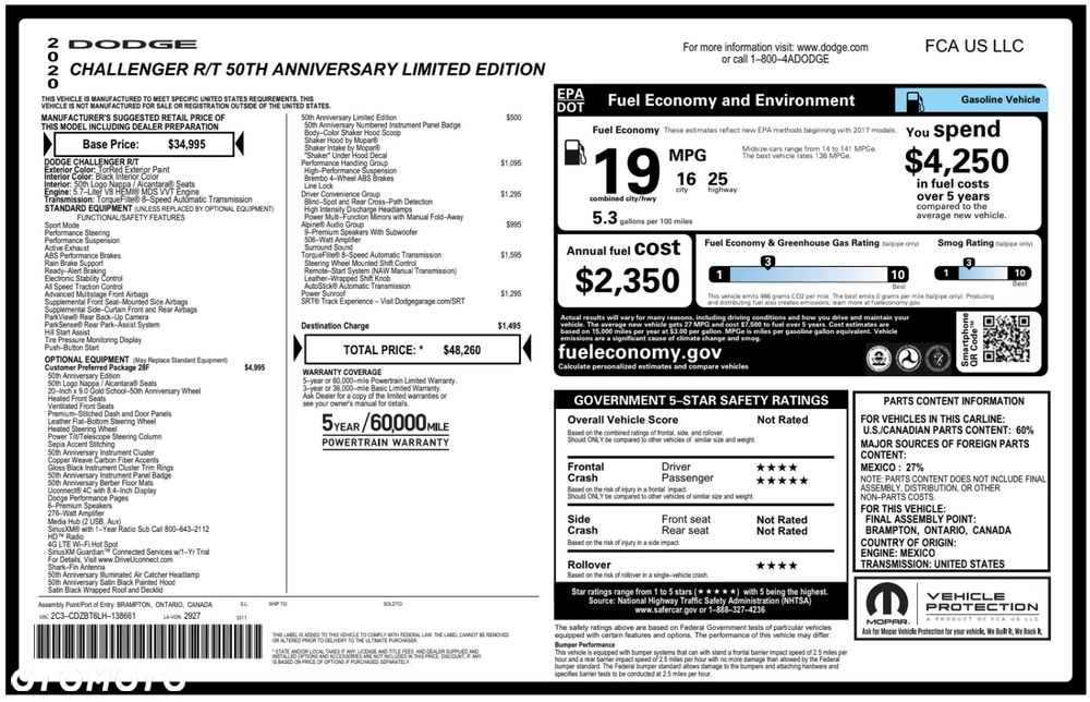 Dodge Challenger 5.7 R/T Shaker - 26
