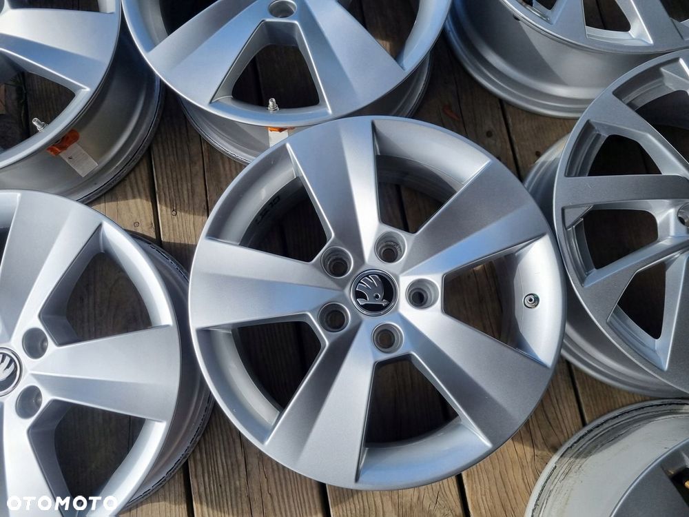 SKODA SUPERB III,VW GOLF 7,TOURAN,SEAT,AUDI alu 6,5x16ET41 5X112 super stan - 3