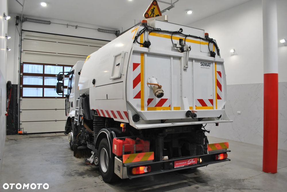 Renault Midlum 220 Zamiatarka SEMAT Johnston Szczotki L/R 2014r 2770 Mth - 3