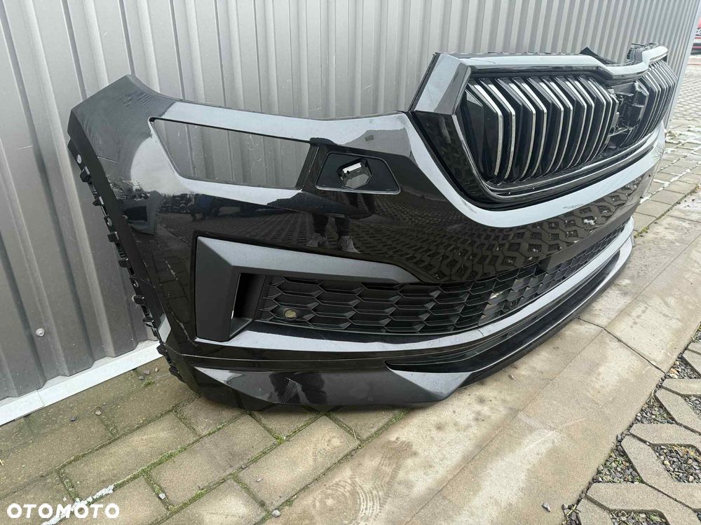 Skoda Kodiaq I Lift Sportline Zderzak Przód Przedni Kompletny 4xPDC Radar Spryskiwacze LF9R 21-24 - 2