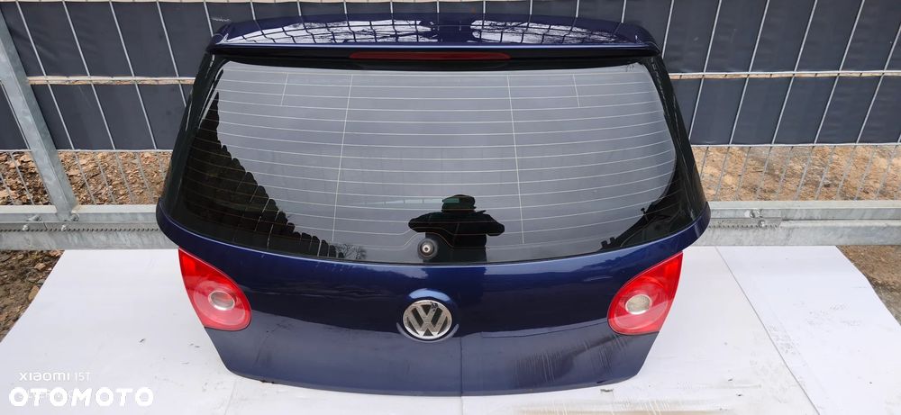 Klapa bagażnika VW Golf 5 hatchback LD5Q kompletna szybą części - 1