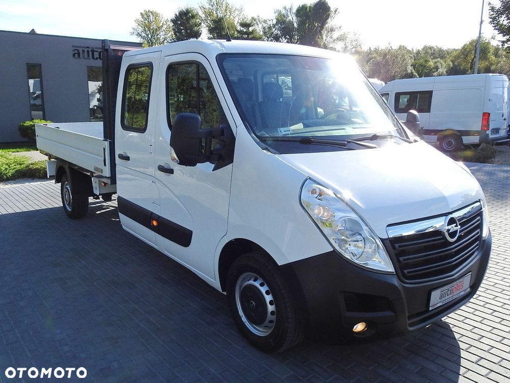 Opel MOVANO SKRZYNIA PODWÓJNA KABINA DOKA 7 MIEJSC TEMPOMAT KLIMATYZACJA  130KM - 5