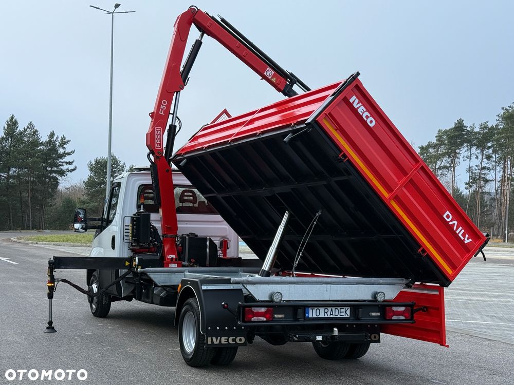 Iveco DAILY 72-180 3.0 HPI 170KM * HDS FASSI F 50* 2125kg Udźwig * Wywrotka 3 Stronna * 11 metrów wysuwu - 37