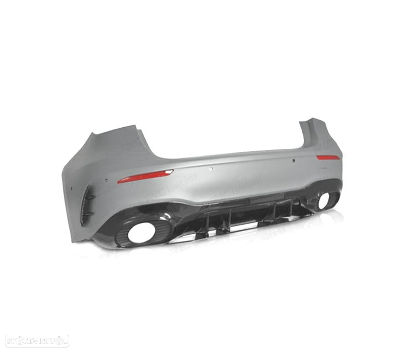 PARA-CHOQUES TRASEIRO MERCEDES CLASE A W177 19-24 LOOK AMG A35 - 2