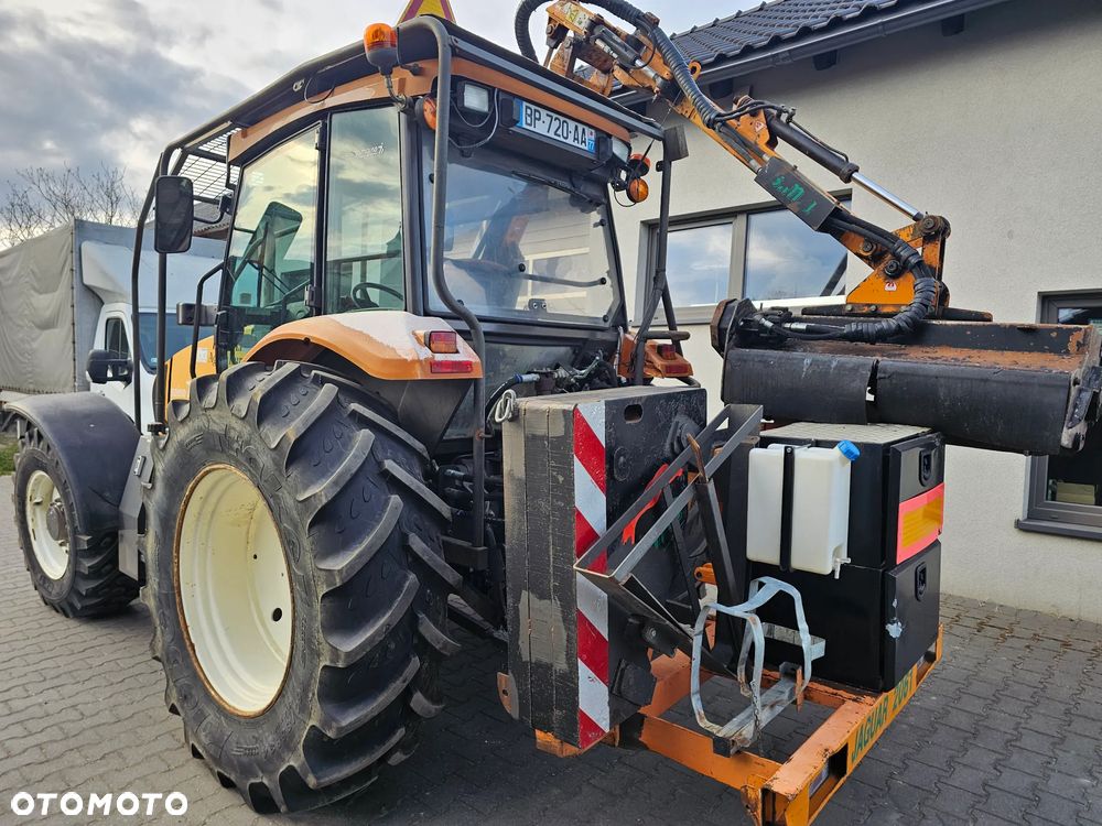 Renault Ergos 456 446 4x4  z kosiarką bijakową+ tuz + przedni wom - 15