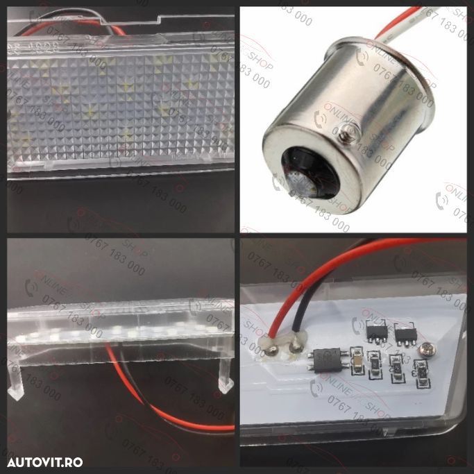 Set lampa LED numar Opel Astra G Hatchback 98-04 - 2