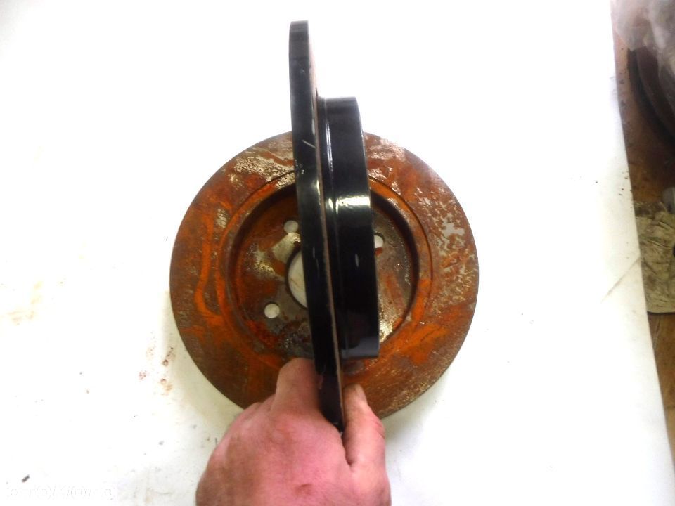 tarcze nowe oryginał hamulcowe tył scorpio fiesta mk6 mk7 focus mk1 fusion - 3