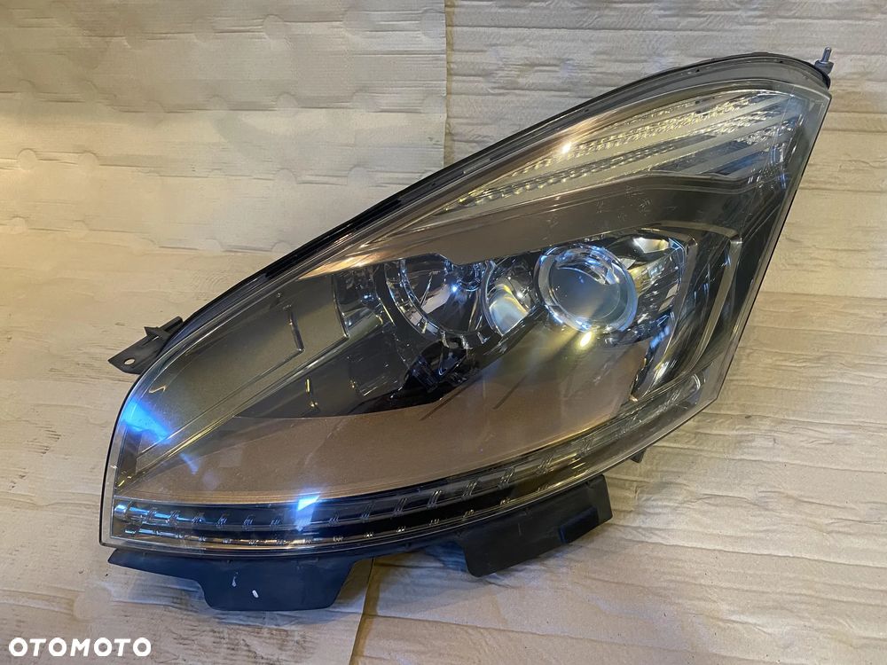 Lampa XENON Citroen C4 Picasso I lift 2011r + przetwornica lewa OE EU - 1
