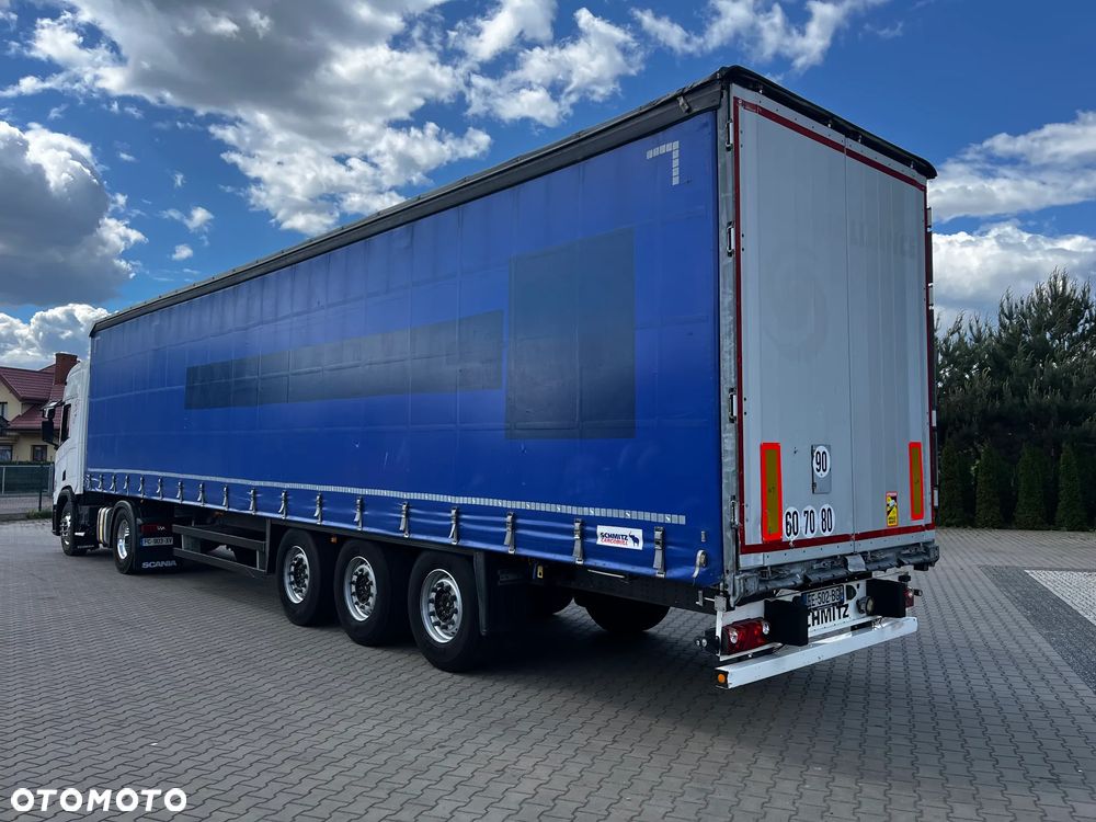 Schmitz Cargobull SPROWADZONA Z FRANCJI/SERWISOWANA/NACZEPA PO REMONCIE DACH PLANDEKI ZAWIESZENIE - 3