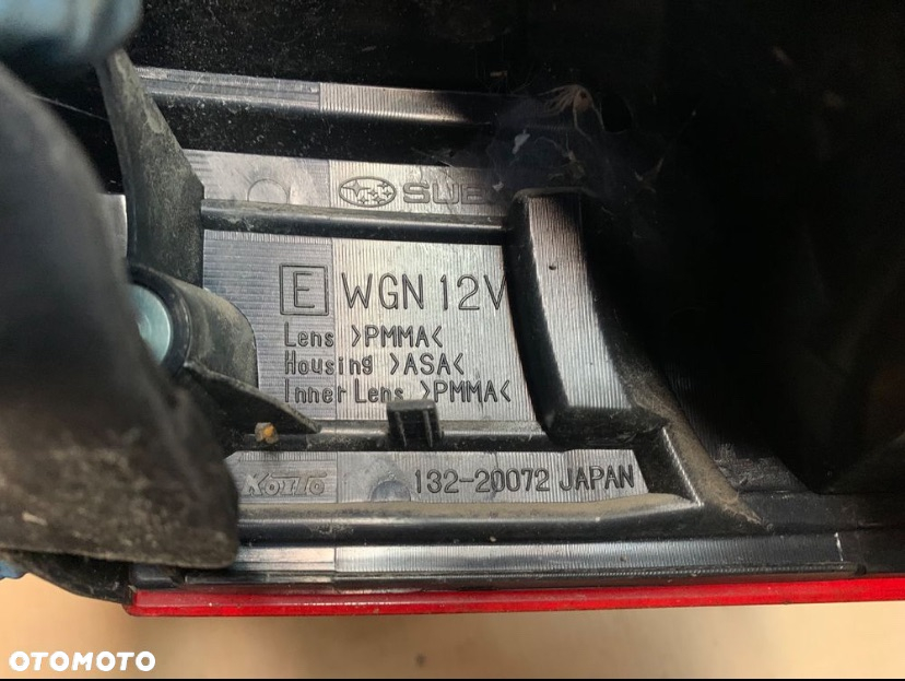 132-20072 lampa tył tylna prawa Subaru legacy V outback IV - 3