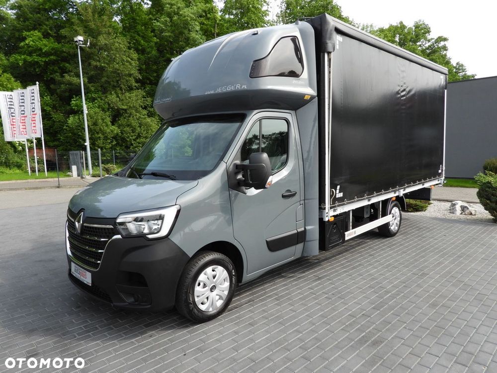 Renault MASTER PLANDEKA 10 PALET WEBASTO TEMPOMAT LEDY PNEUMATYKA KLIMATYZACJA  165KM - 7