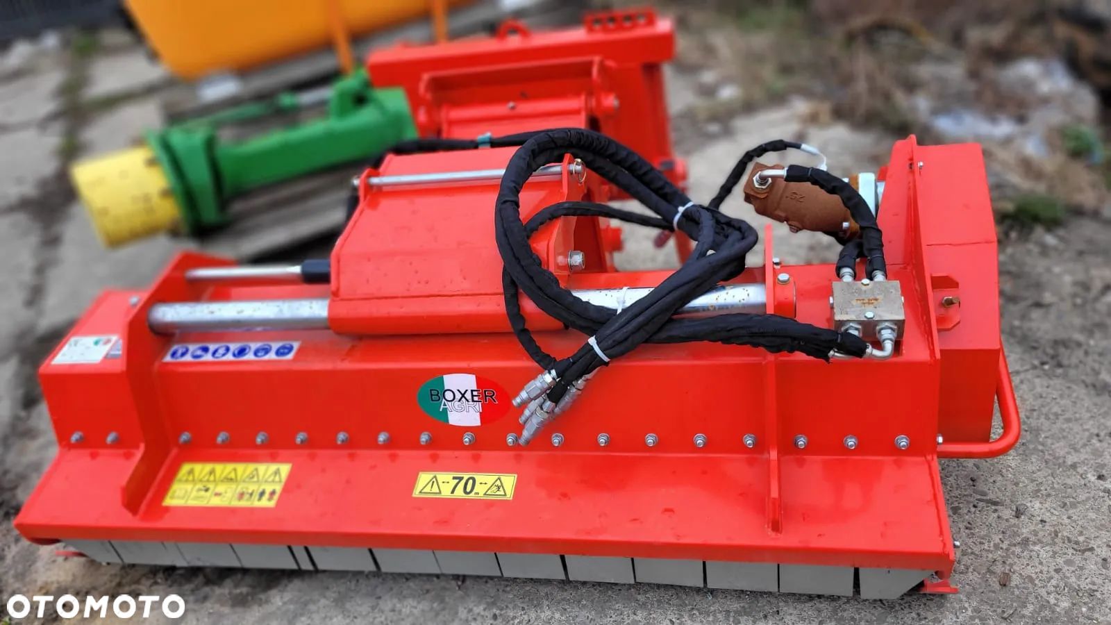 Boxer XFM180 Hydrauliczna Przystawka mulczująca do koparki - 1