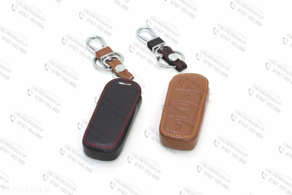 Husa piele pentru cheie VW Passat 3C,B6,B7, Passat CC - 3