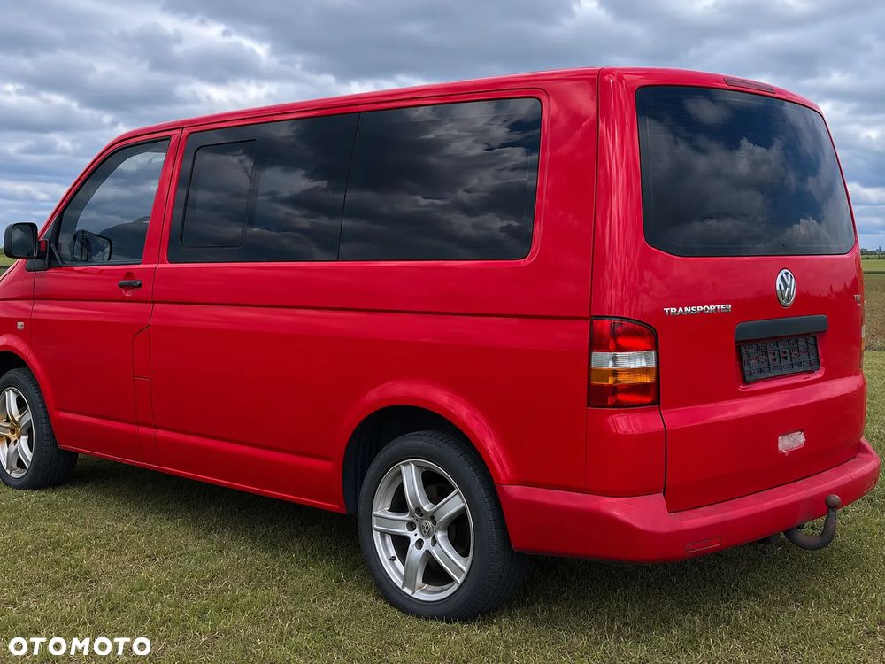ĆWIARTKA LEWA TYŁ BOK BŁOTNIK LEWY LY3D CZERWONY POSZYCIE VW T5 LIFT T6 CARAVELLE MULTIVAN TRANSPORTER - 2