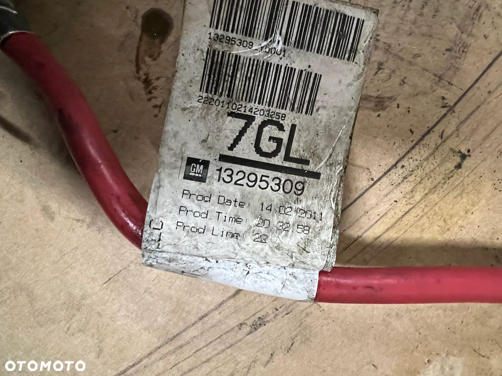 Instalacja wiązka alternatora rozrusznika Opel Insignia A 2.0 CDTI 13295309 - 5