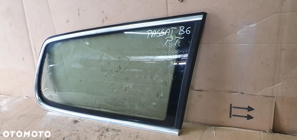 Szyba prawy tył tylna prawa karoseryjna VW Passat B6 AS2 06r - 3