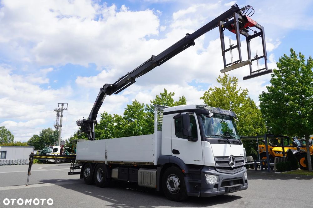 Mercedes-Benz Antos 2540 6×2 / 170 tys. km / HDS HIAB X-Duo 178_257434 - 8