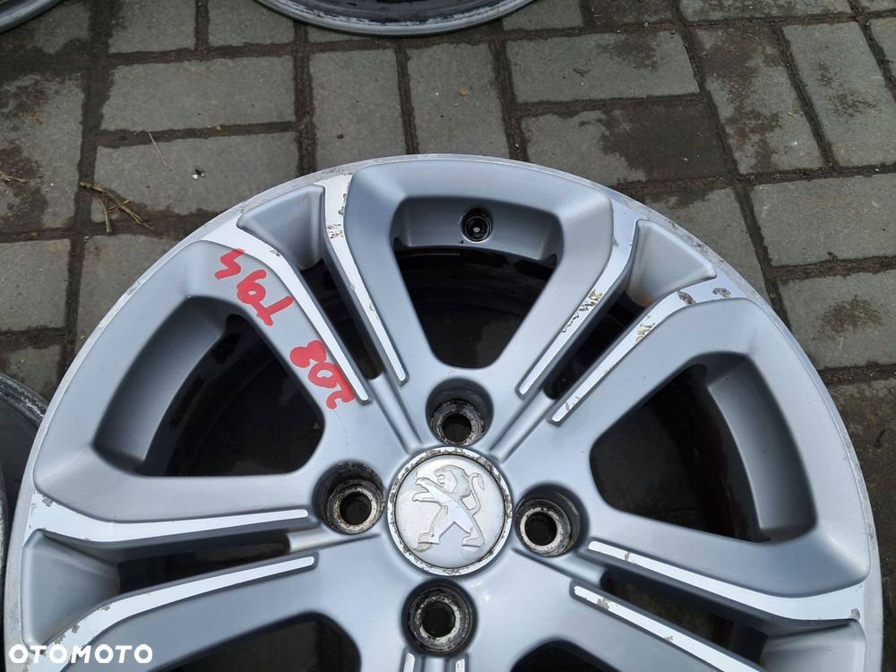 peugeot 208 felgi aluminiowe 16" 9673773677 et23 6" 4x108 - 11