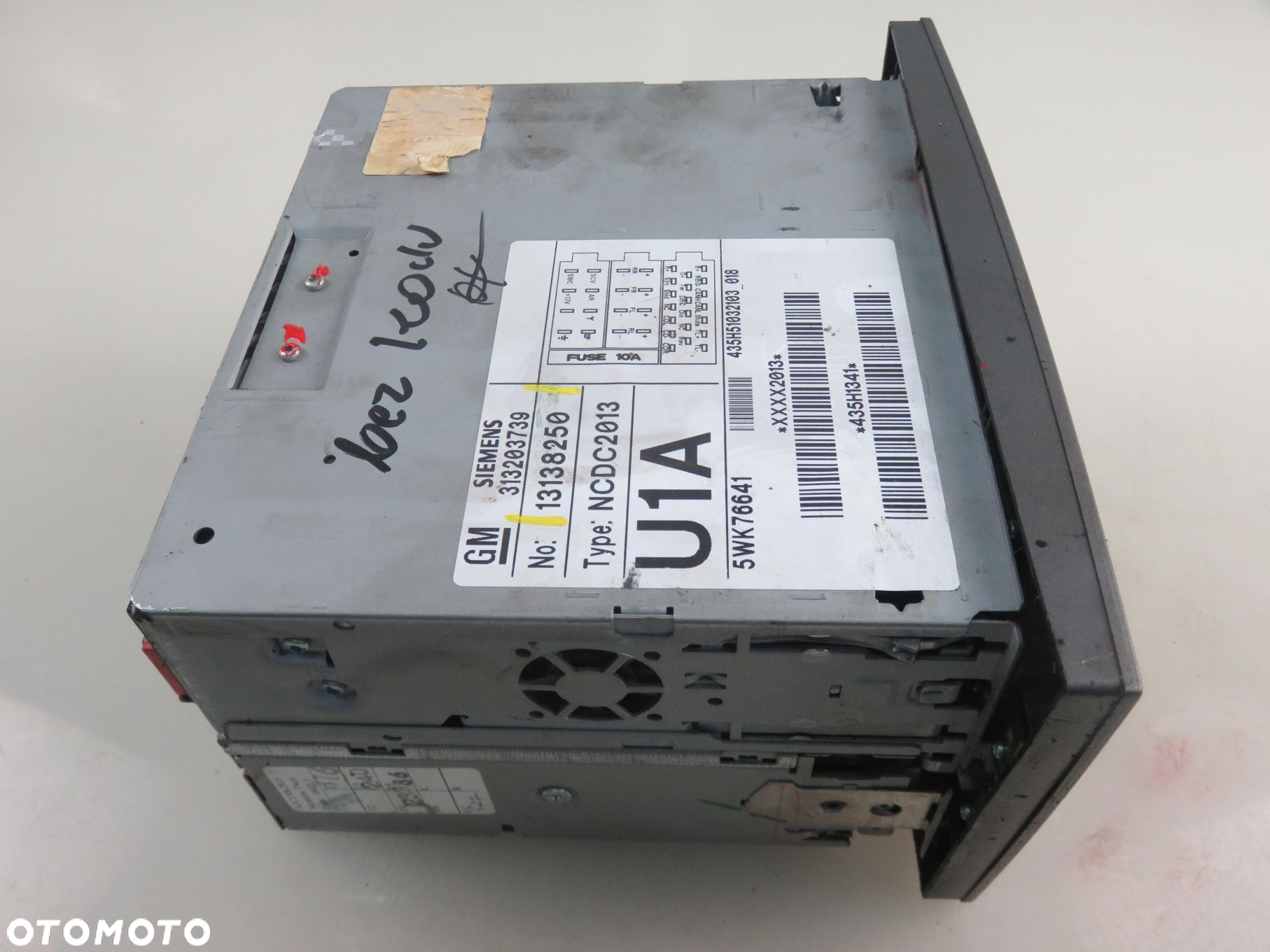 RADIO OPEL VECTRA C GTS (Z02) 13138250 - 5