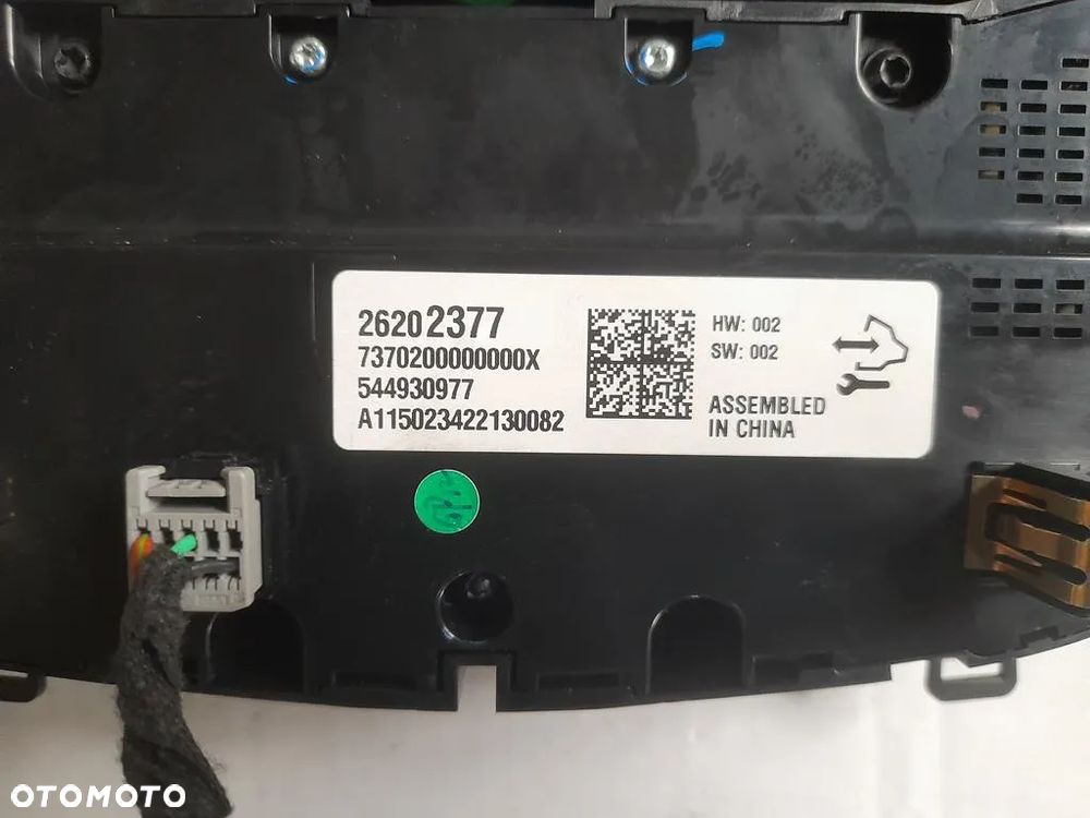 Panel sterowania nawiewu klimatyzacji Opel Insignia A Lift 26202377 - 3