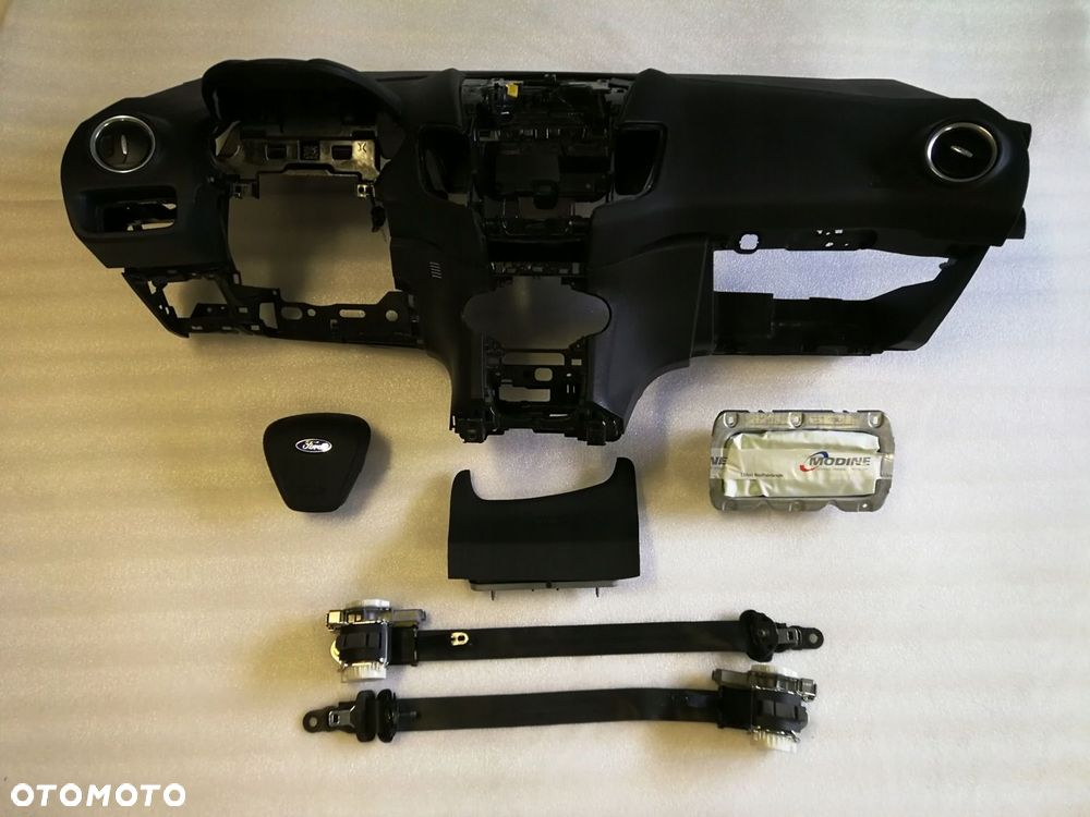 FORD FIESTA MK7 DESKA KONSOLA KOKPIT AIRBAG