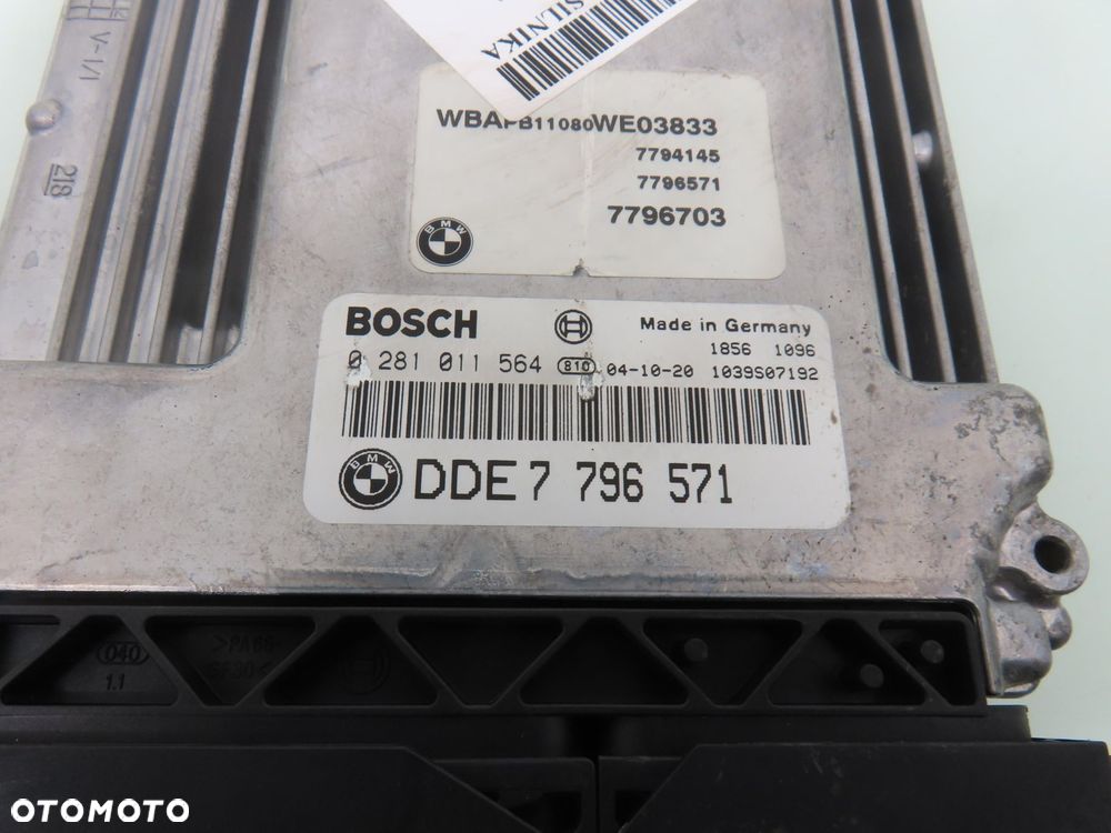 STEROWNIK BMW X3 E83 2.0d 7796571 0281011564 - 4