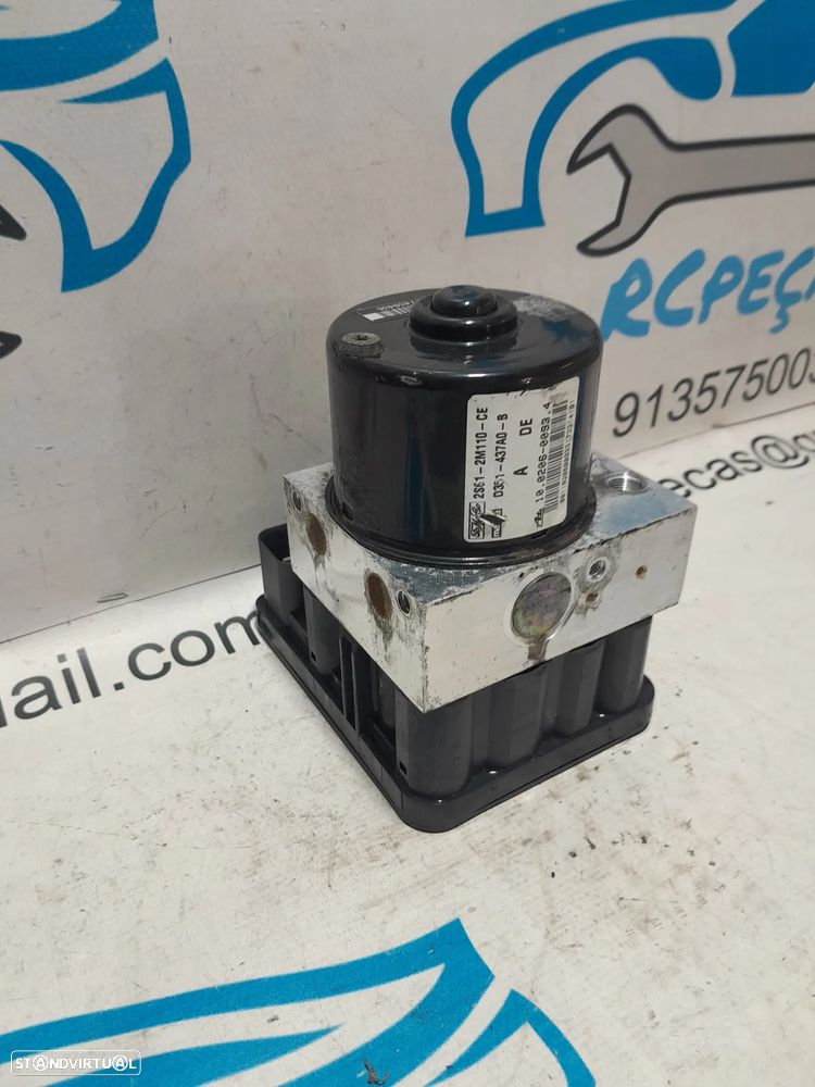ABS MODULO BLOCO HIDRAULICO FORD FIESTA V 5 MK5 1.4 TDCI 8V 68CV F6JA 2S612M110CE 2S61-2M110-CE 10020600934 FORD FUSION - 5