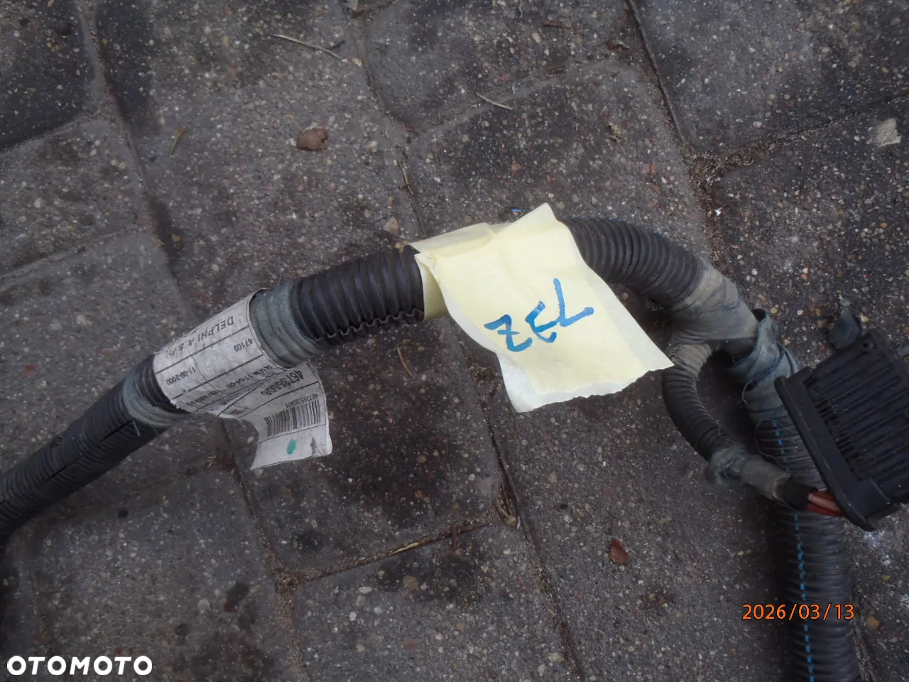 wiązka instalacja elektryka kostka kabiny silnika komora fiat panda seicento mpi punto II 500 1.2 1,4 1.1 swap - 14