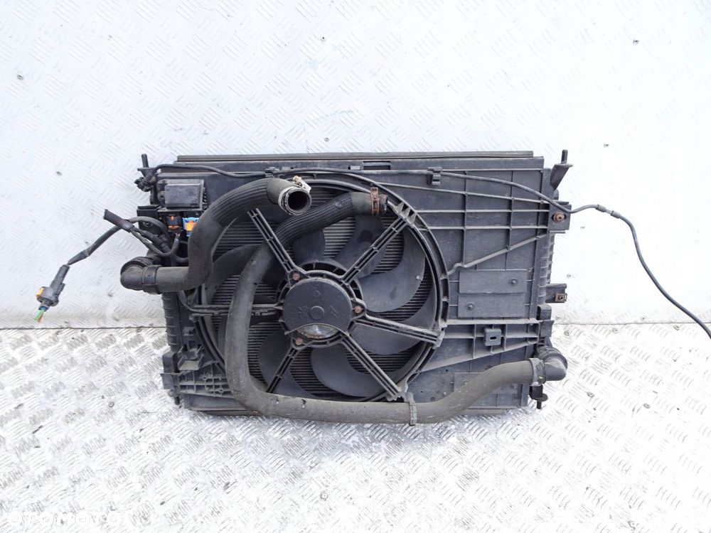 chłodnica wody + wentylator citroen c4 picasso ii 1.6 e-hdi - 1