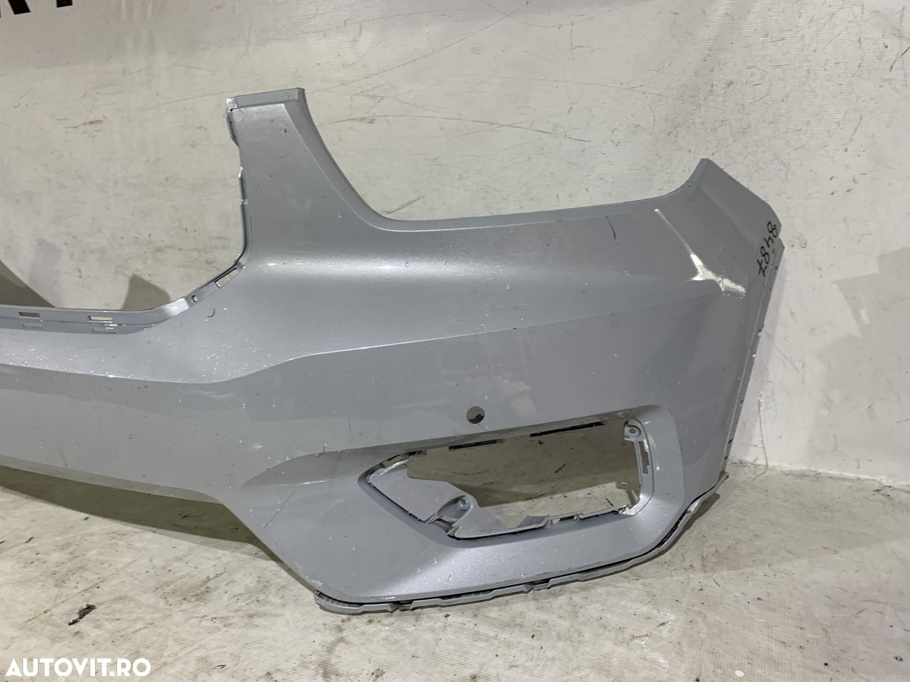 Bara fata Volvo XC40, 2018, 2019, 2020, 2021, 2022, 2023, cod origine OE 31449359, cu gauri pentru senzori de parcare (4). - 4