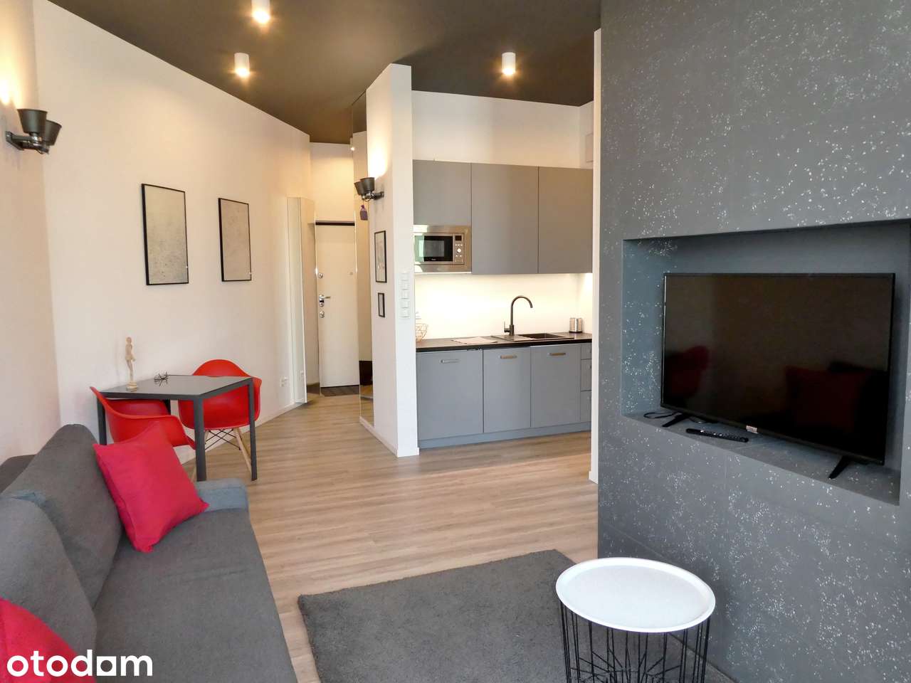 Blisko Centrum_Metro Dw. Wileński_Loft_studio premium z aneksem_38m2
