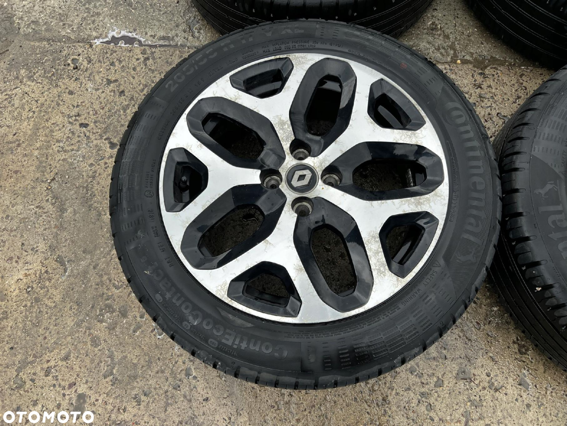 KOŁA FELGI OPONY LETNIE RENAULT CAPTUR I 205/55 R17 - 2