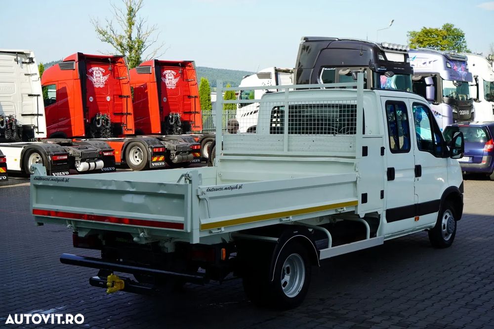 Iveco DAILY 35-130 / OȚEL CU BASCULATOR SPATE / CAMION MIX - 7 LOCURI / DOUĂ / MANUAL / IMPORTAT / - 17