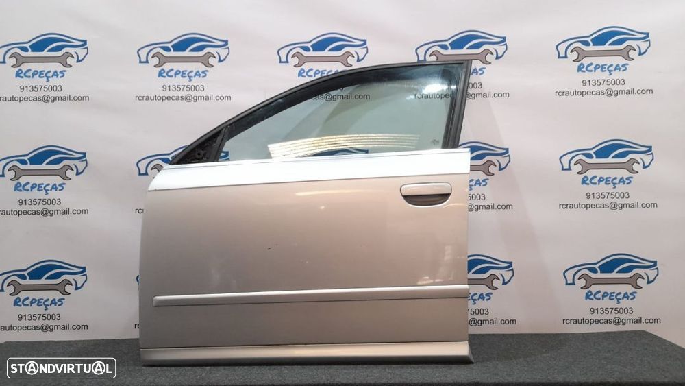 PORTA PORTAS FRENTE FRONTAL ESQUERDA AUDI A4 B7 SLINE 8E0831051L 8E0831051 FECHO ELEVADOR MOTOR PUXADOR VIDRO RETROVISOR RETROVISORES - 3