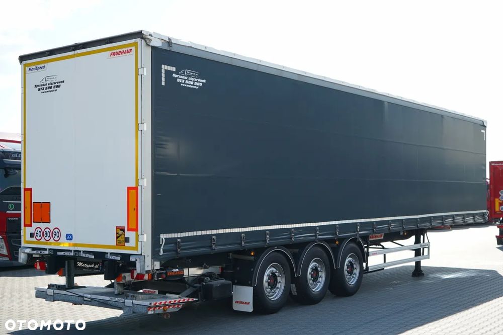 Fruehauf FIRANKA / STANDARD / WINDA DHOLLANDIA 2 000 kg / SAF / OPONY 100% /  MOCNA PODŁOGA SZYNA DESKA - 6