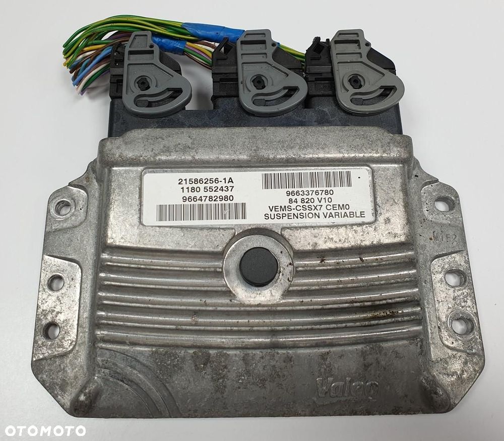 MODUŁ ZAWIESZENIA CITROEN C5 III X7 9663376780 - 1