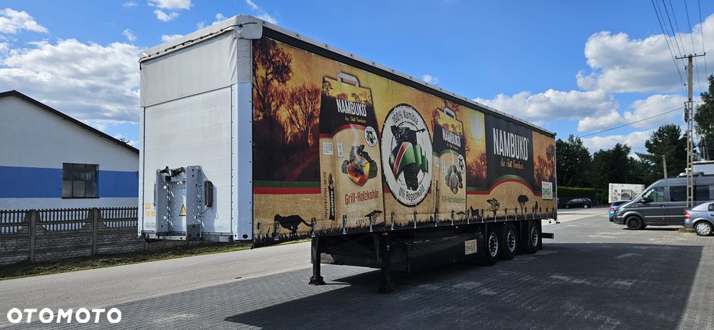 Schmitz Cargobull FIRANKA / STANDARD / BARDZO ZADBANA / TYLNA OŚ SKRĘTNA - 2