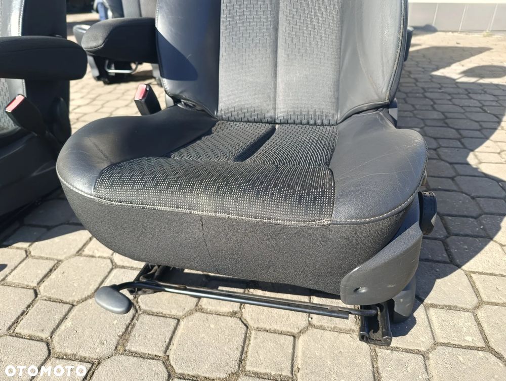 Fotel przedni prawy lewy fotel tylni II rząd III rząd Renault ESPACE IV LIFT pół skóra - 5