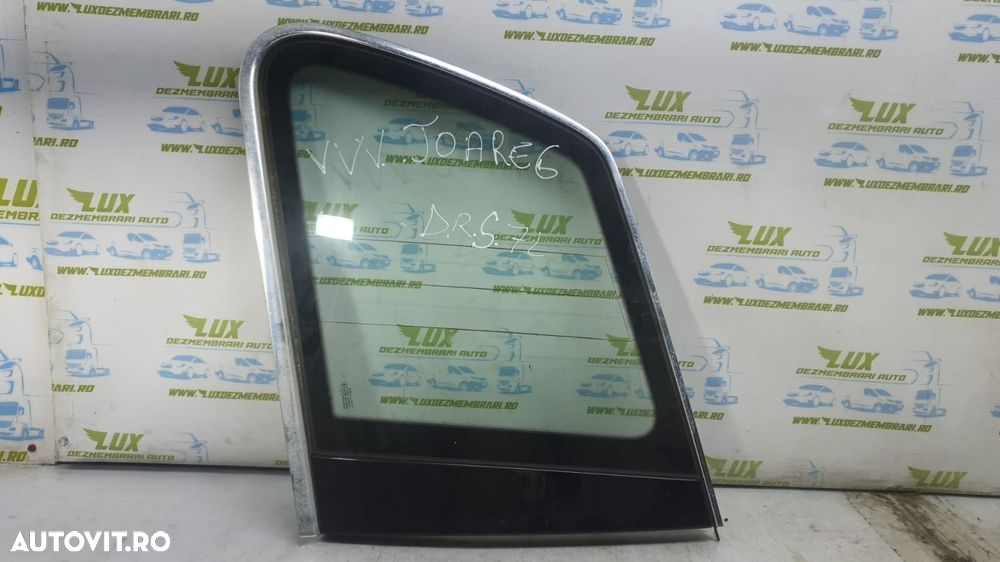 Geam fix dreapta spate Volkswagen VW Touareg generatia 1 7L  [din 200 - 1