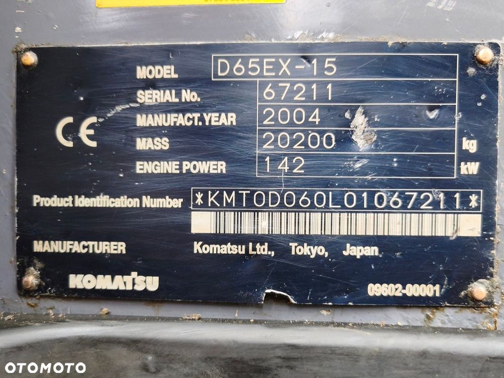 Komatsu D65EX-15 - 7