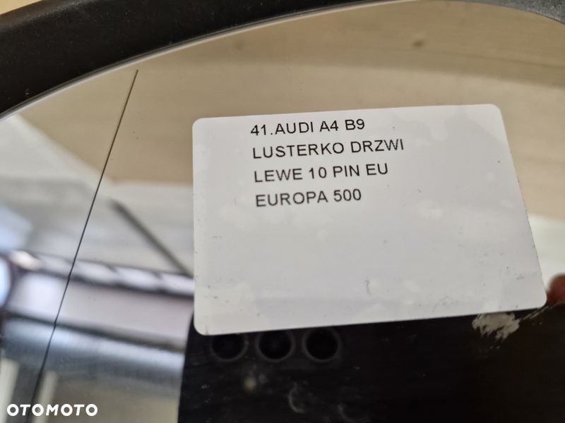 audi a4 b9 lusterko drzwi lewe 10 pin eu - 8