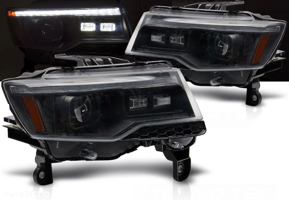 Reflektor Lampa Dayline LED Tube Neon Tuning Jeep Grand Cherokee WK2 Lift - 2
