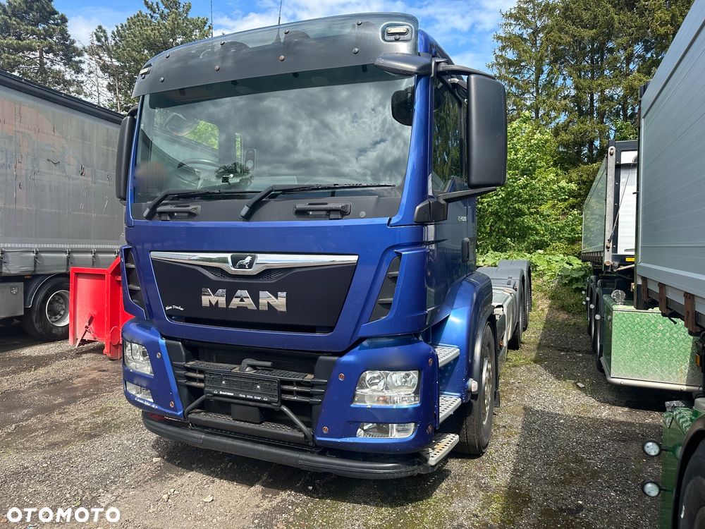 MAN TGS 26.500  6X2 POD ZABUDOWE
