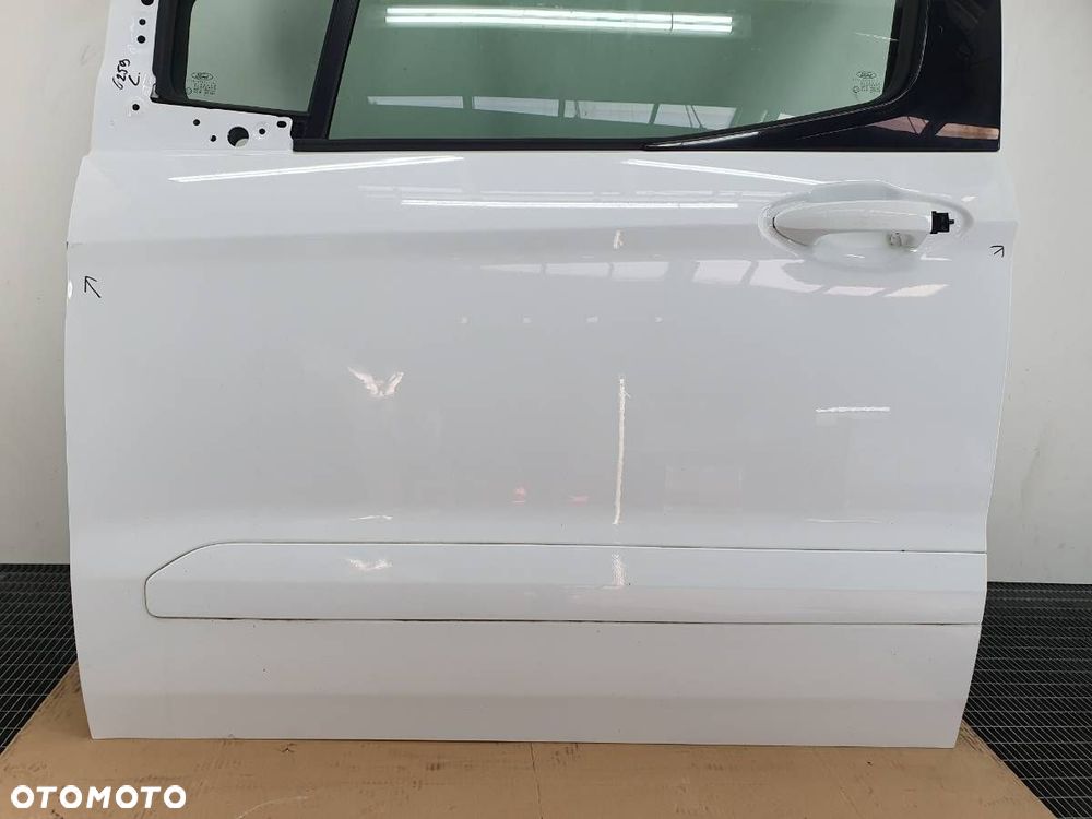 DRZWI PRZÓD LEWE FORD TRANSIT TOURNEO COURIER B460 BIAŁE WHITE - 2