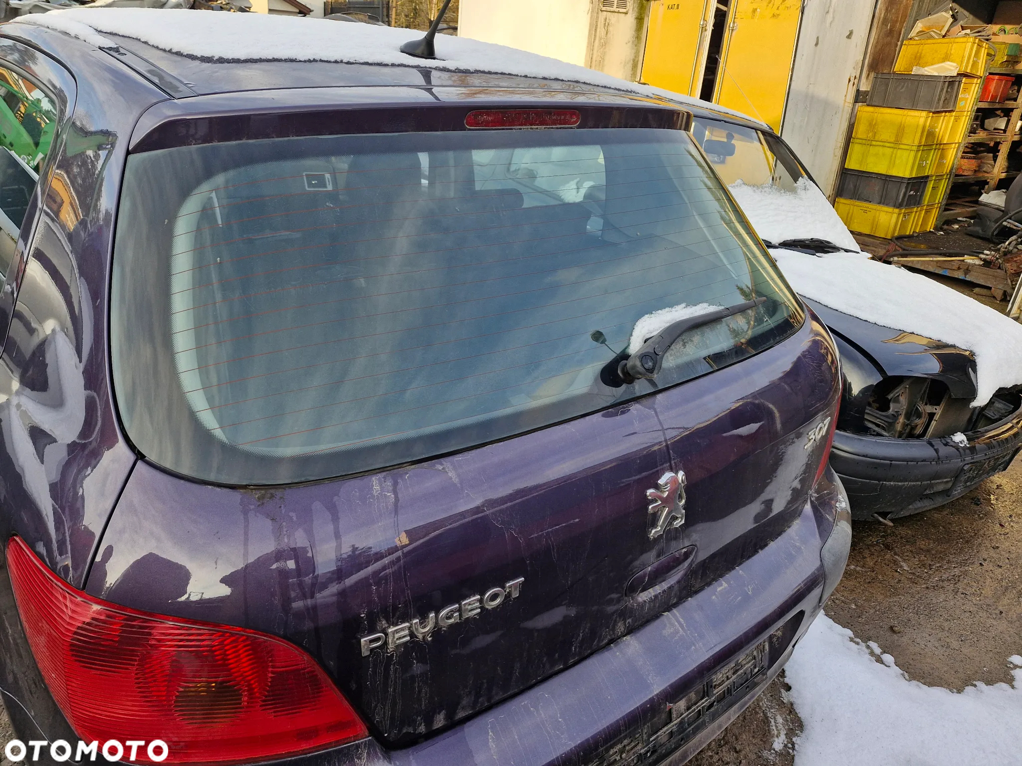 Klapa bagażnika Peugeot 307 KKGC - 3